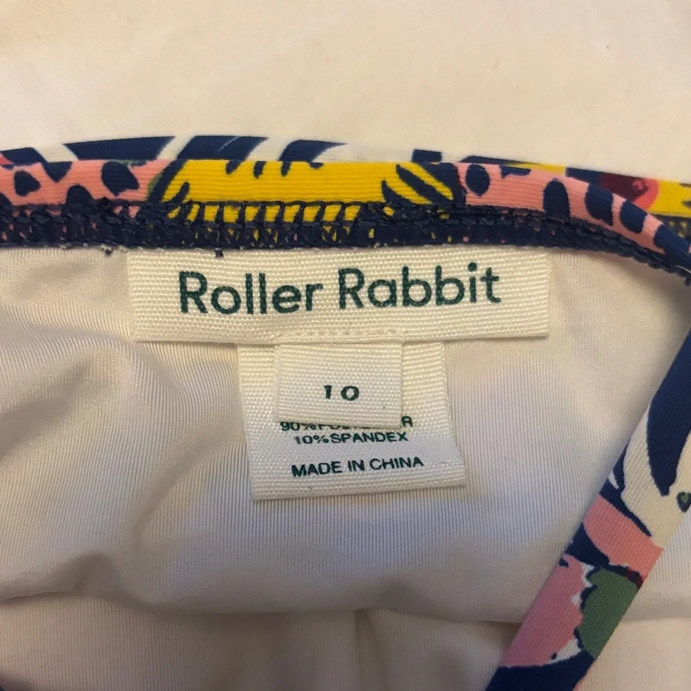 Roberta Roller Rabbit Floral Kids Bikini Set - Pink, Yellow, Green